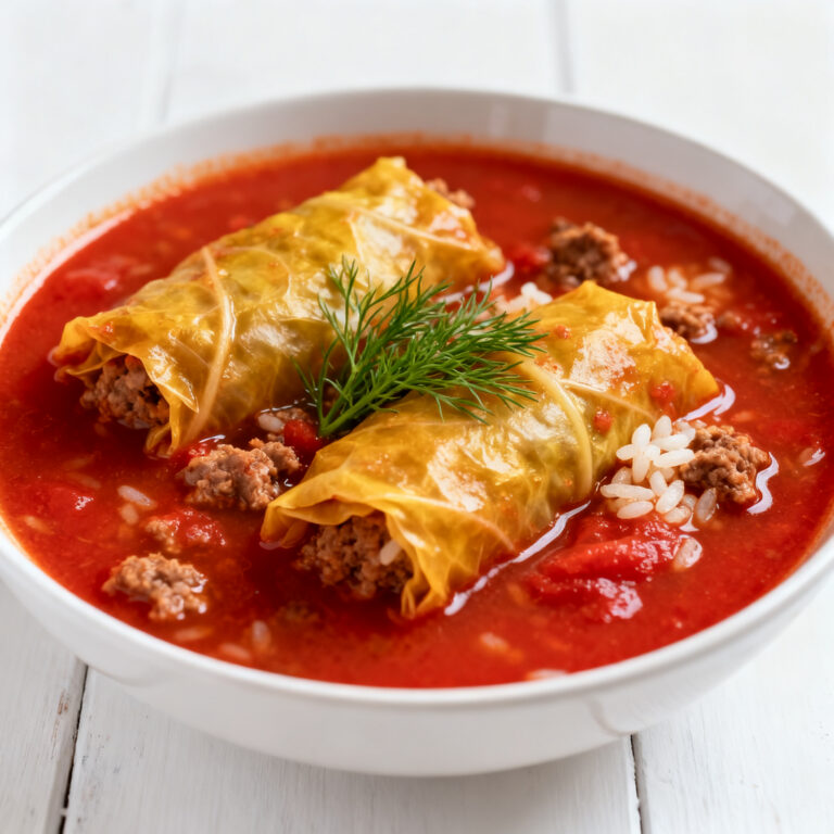 Golumpki Soup (Cabbage Roll Soup)