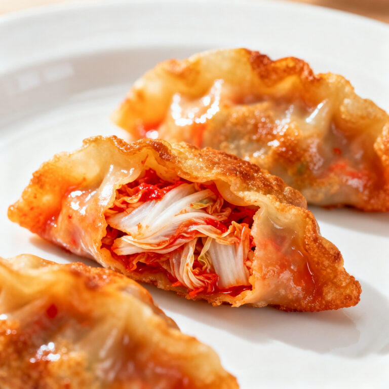Kimchi Cabbage Dumplings