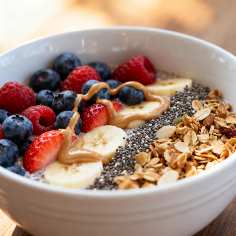Plant-Based Protein Breakfast Bowl