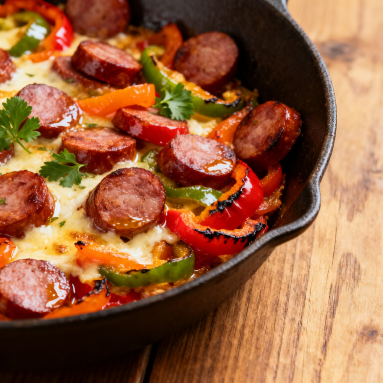 Smoked Sausage & Pepper Skillet