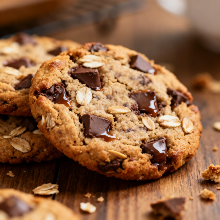 High-Fiber Chocolate Chip Cookies (Chewy, Not Dry)
