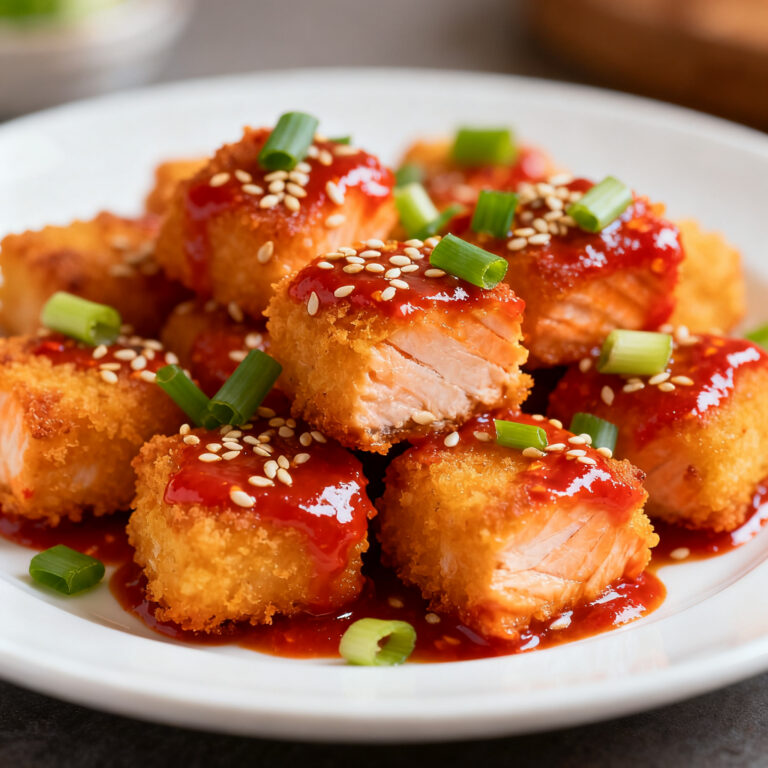 Air Fryer Salmon Bites (The Crispy Cornstarch Trick)
