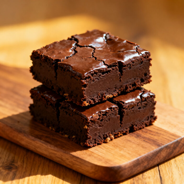 Fiber-Boosted Fudgy Brownies – A Better-For-You Treat That Still Tastes Indulgent