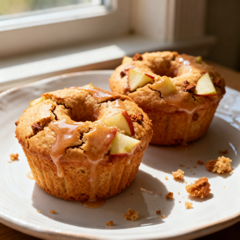 Apple Cider Donut Muffins (The Reduced-Cider Trick That Fixes Gummy Muffins)