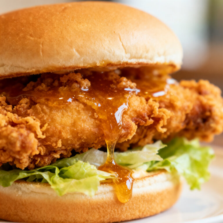 Hot Honey Fried Chicken Sandwich – The Swicy Sandwich Everyone