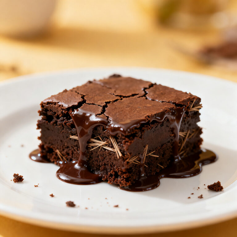 Fiber-Boosted Fudgy Brownies – A Monday Craving Fix With a Fibermaxxing Twist