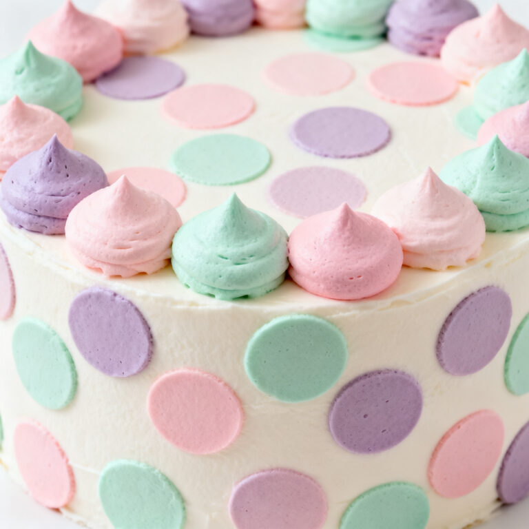The Viral Korean Dot Cake Everyone Wants at Their Party